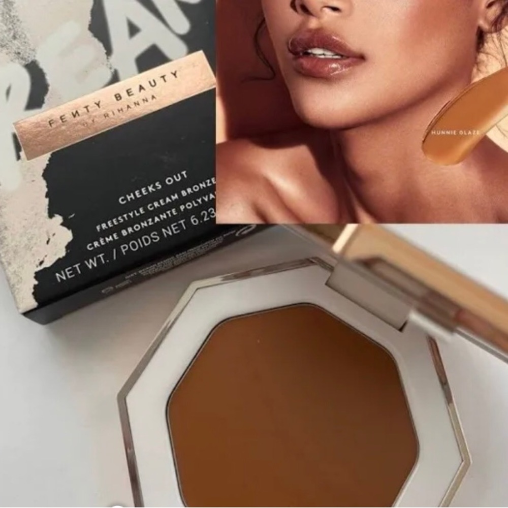 60-FENTY CREAM CHEEK 04 HUNNIE GLAZE BRONZER